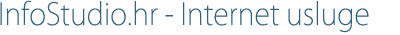 InfoStudio.hr - Internet usluge